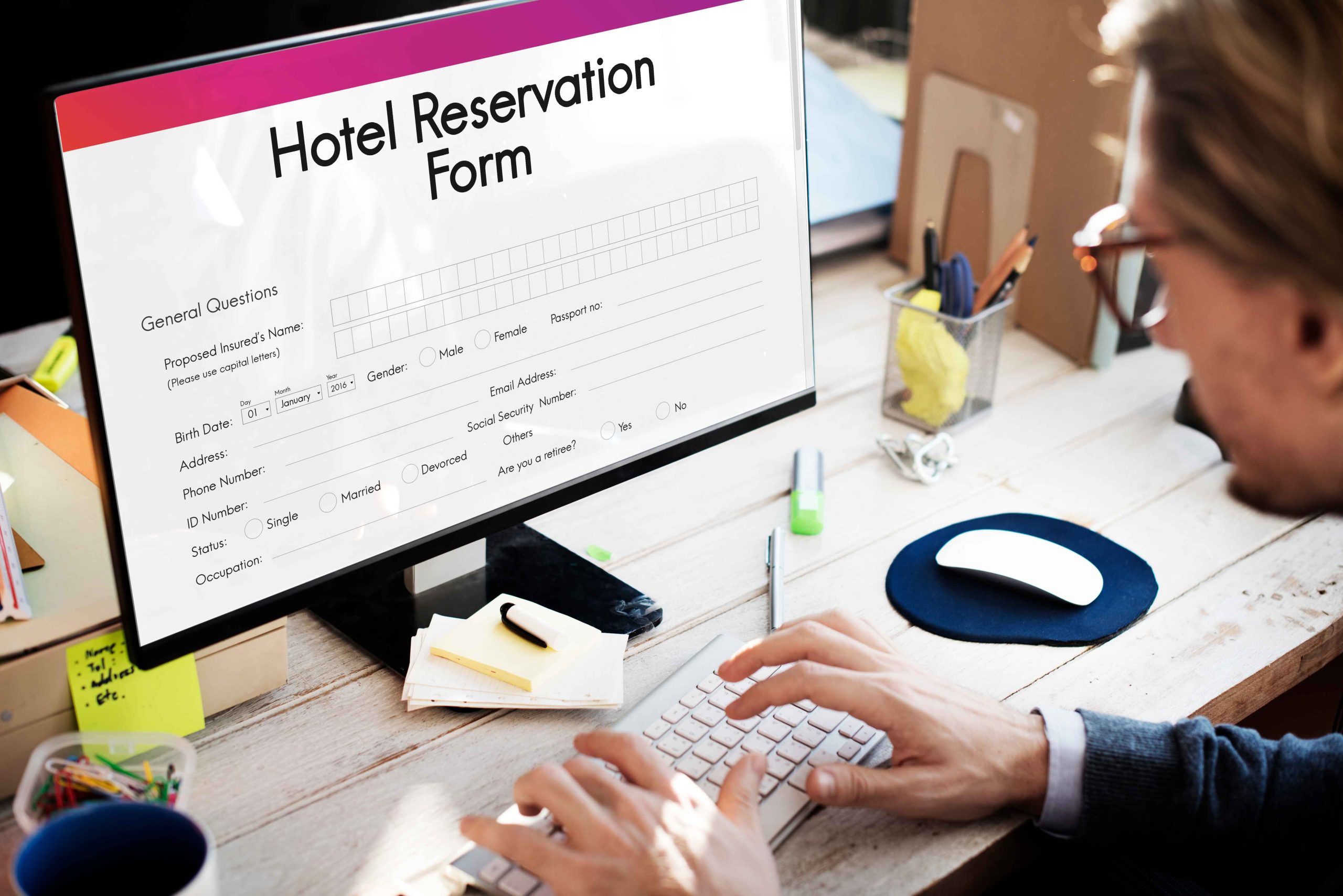 hotel website